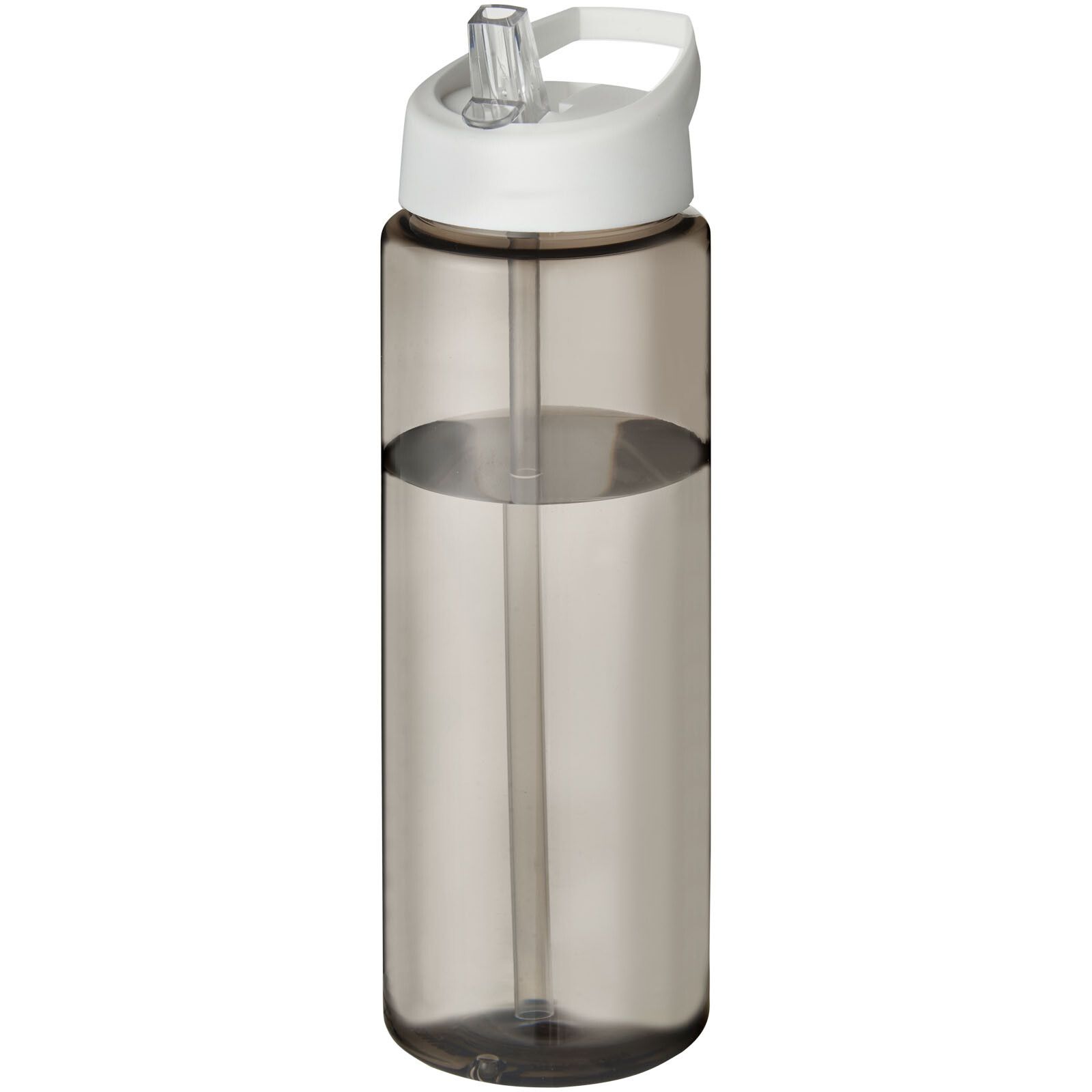 H2O Active Vibe 850 ml Sportflasche mit Ausgussdeckel - kohle -  weiss-40