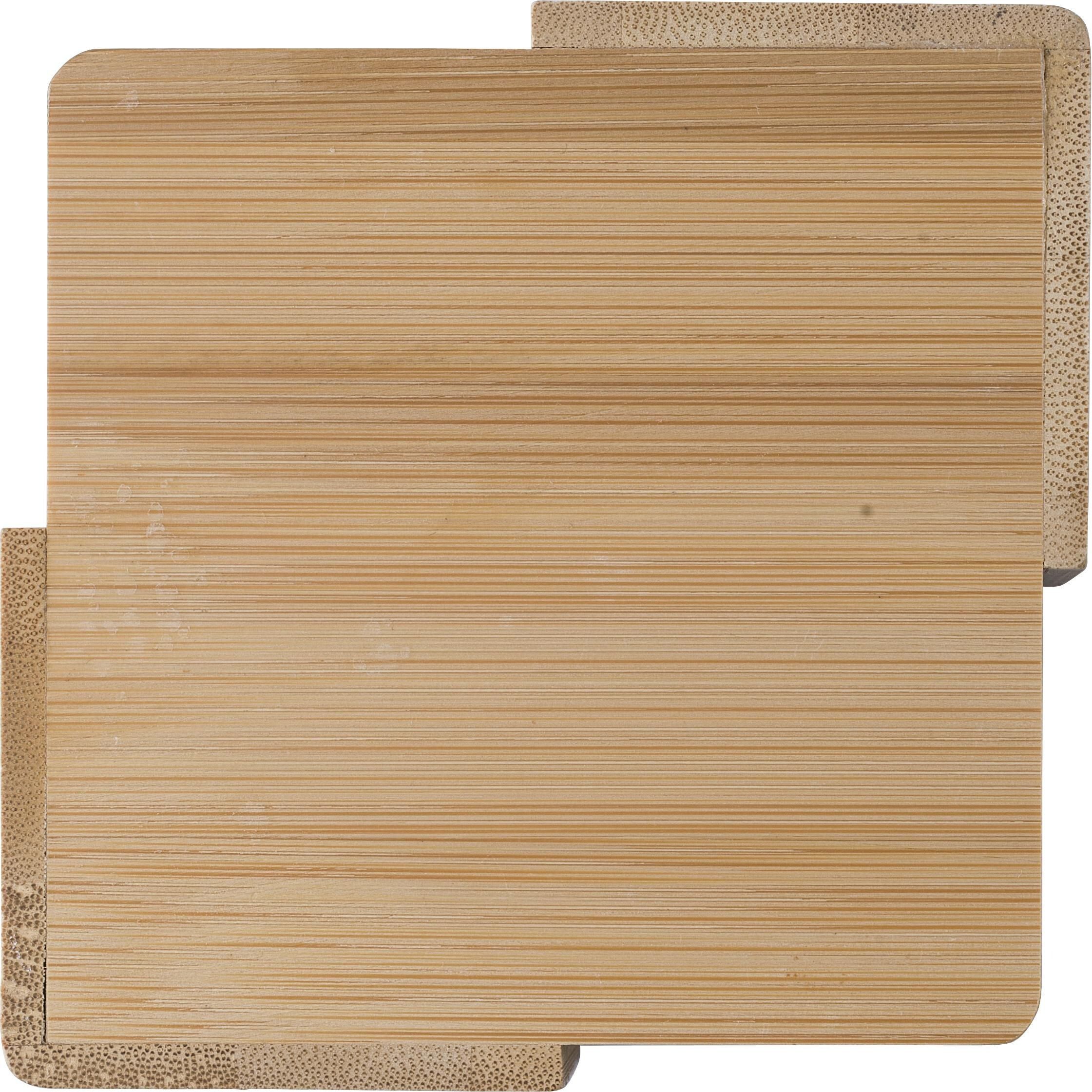rPET-Filz-Untersetzer-Set Lawrence - grau-243