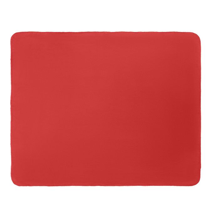RPET-Polar Fleece-Decke BOGDA - rot-785