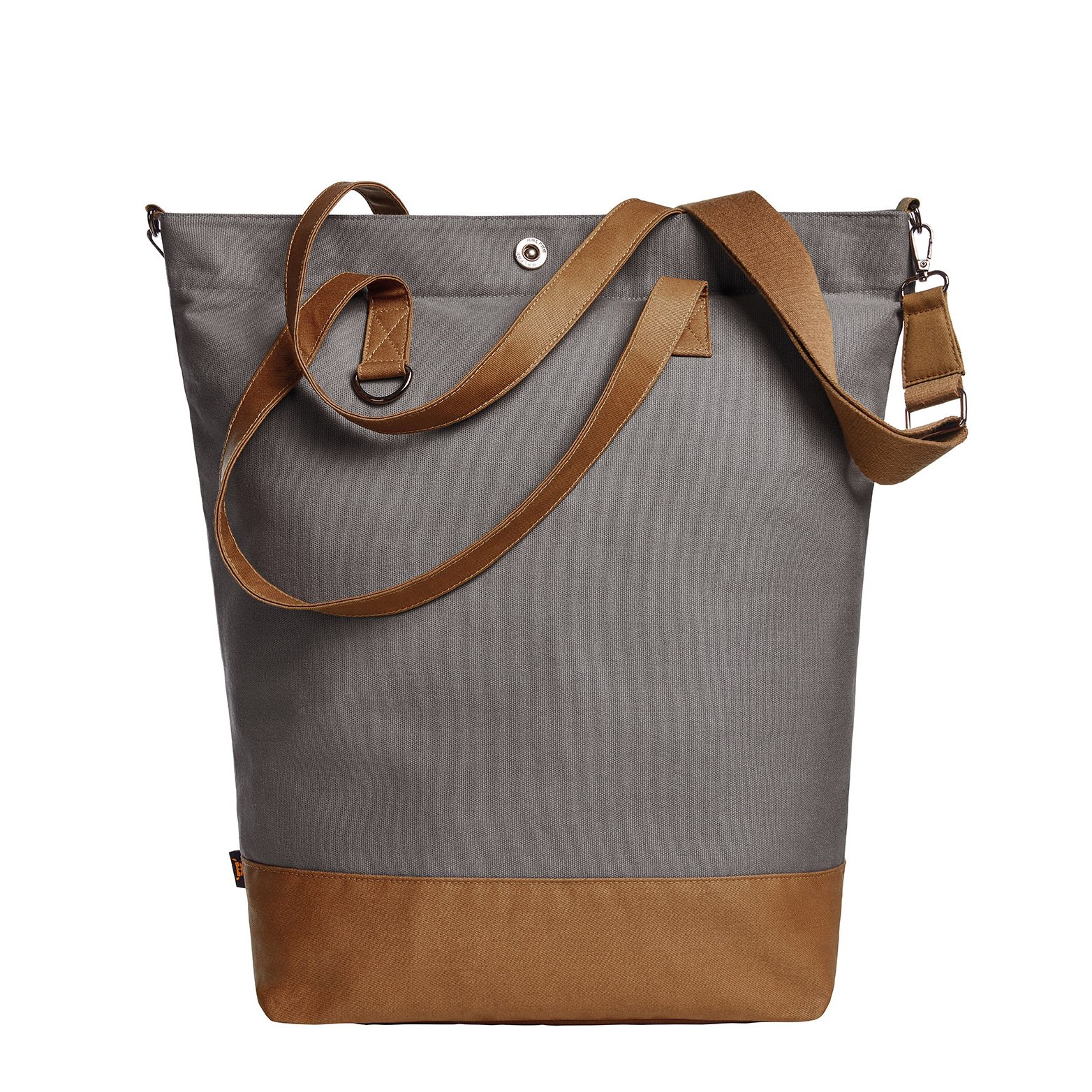 Shopper LIFE - grau-braun-66