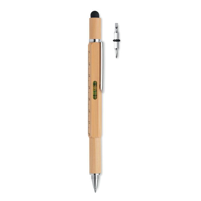 Multifunktions-Stift Bambus TOOLBAM - holz-972