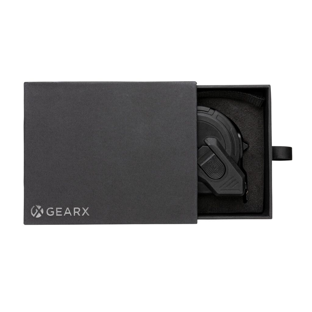 Gear X 5m Maßband mit langsamer/schneller Rückzugsfunktion - schwarz-368