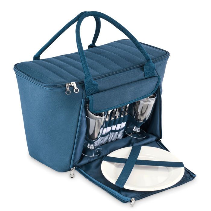 Picknick-Kühltasche RPET FORUS - blau-710
