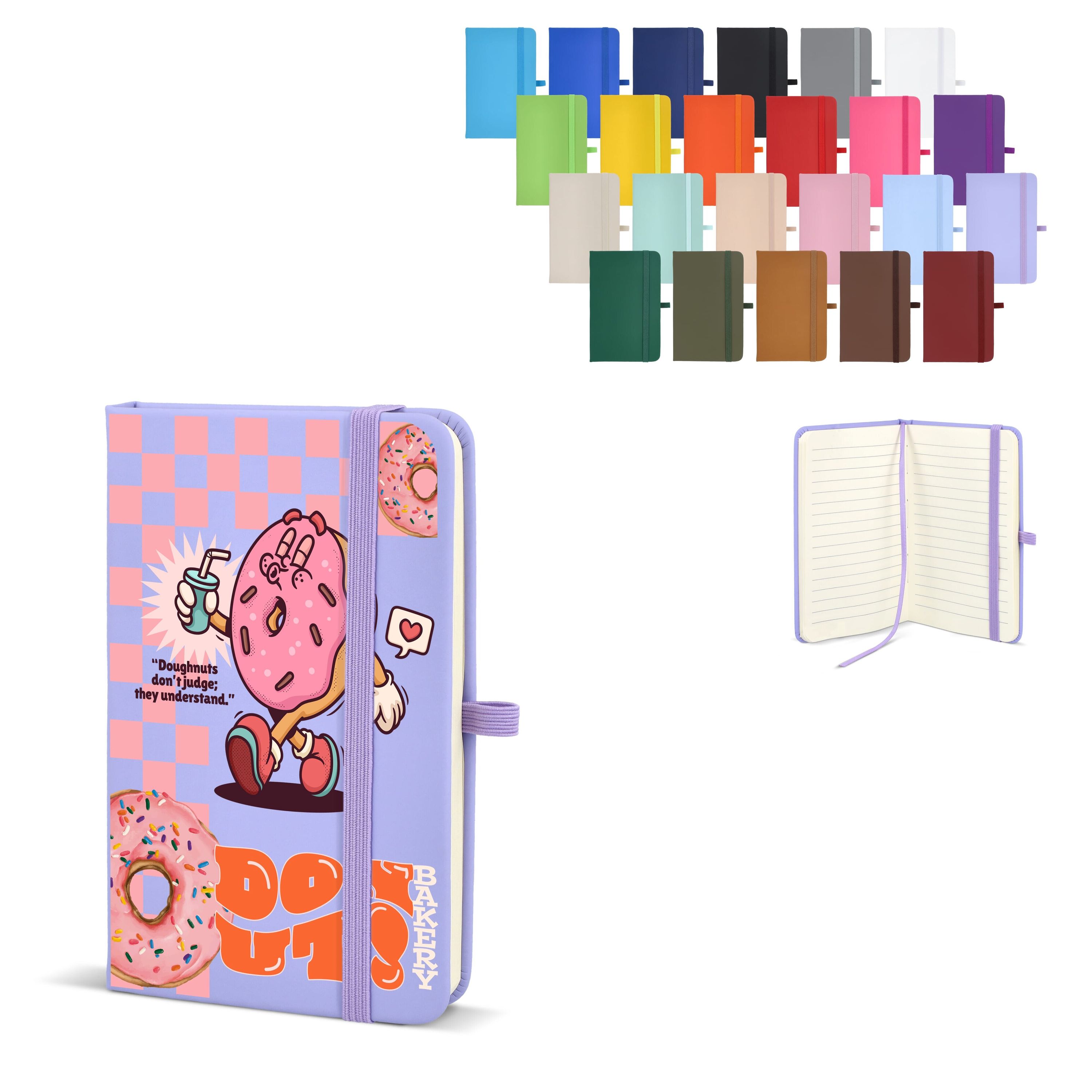 PU-Notizbuch Sora A6 - mint-602