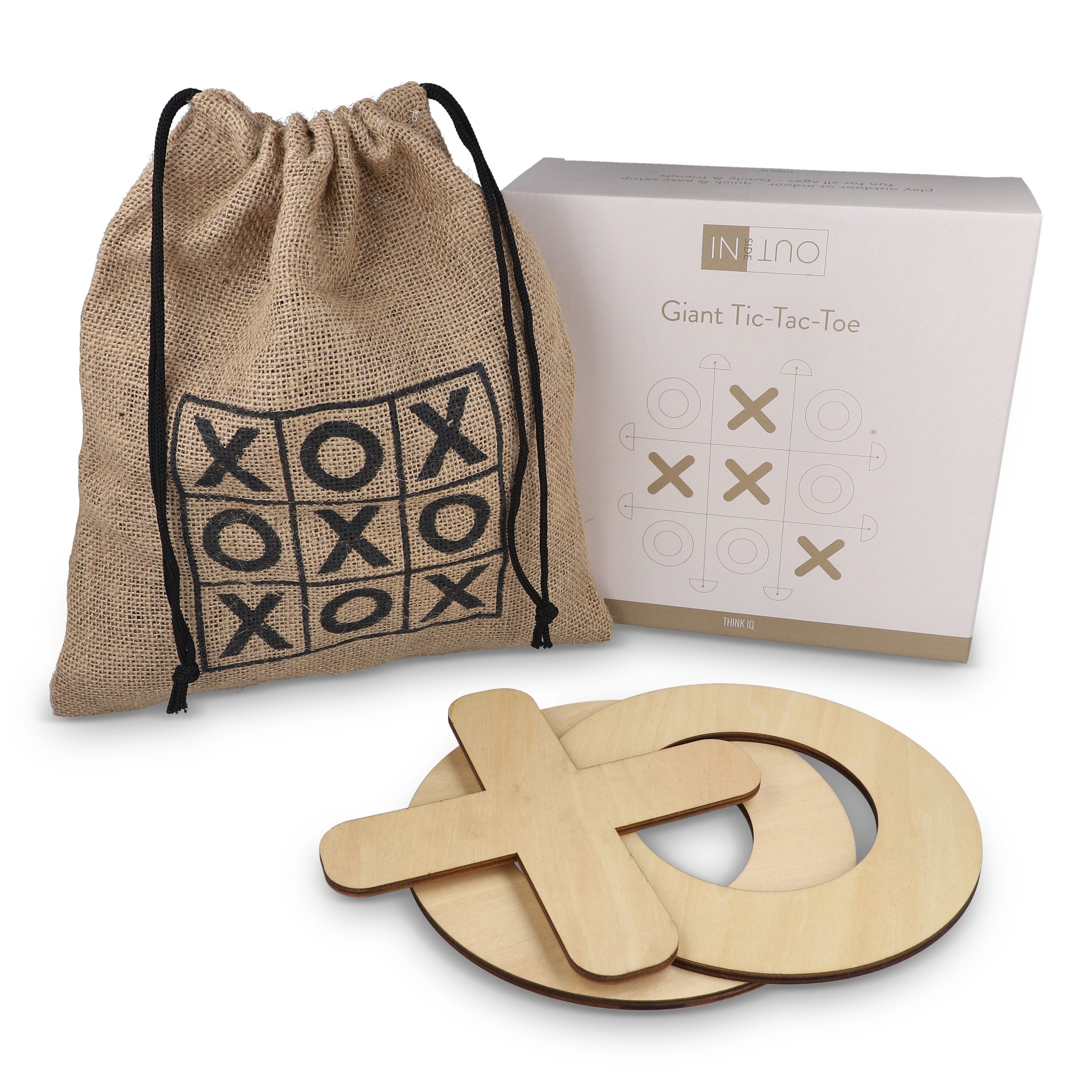 InSideOut Riesiges Tic Tac Toe - holz  -  holz-439