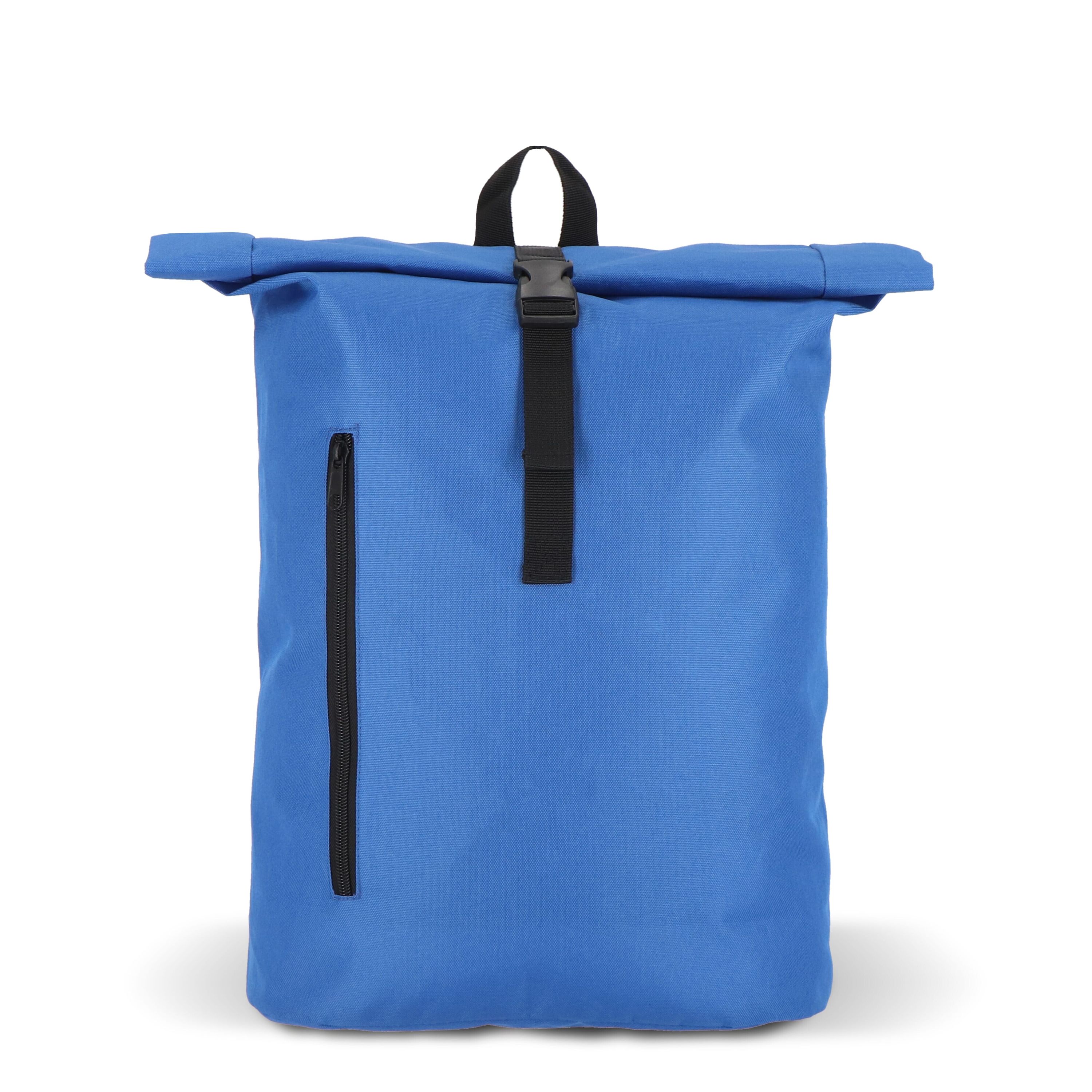R-PET 600D Rolltop-Rucksack 20L - blau-494