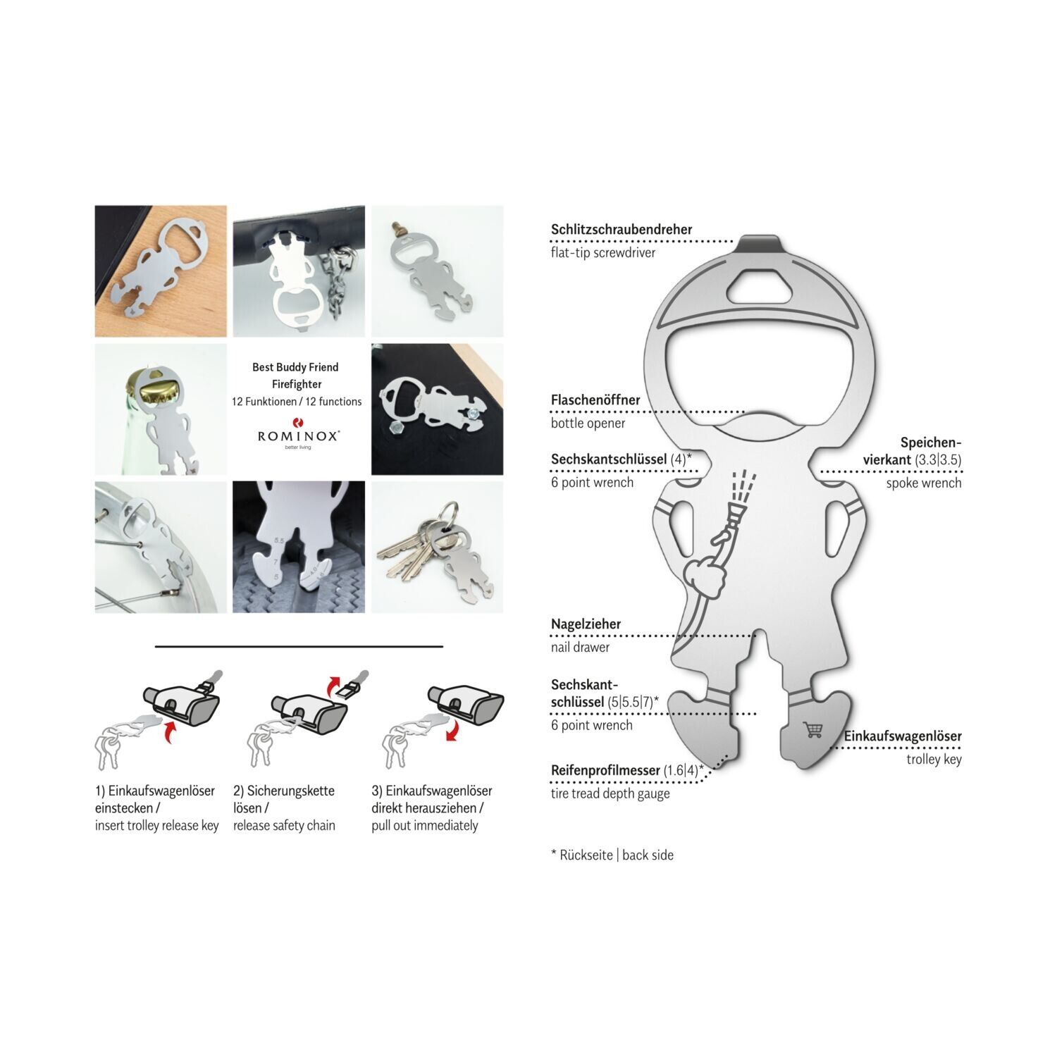 ROMINOX® Best Buddy Friend Firefighter-373