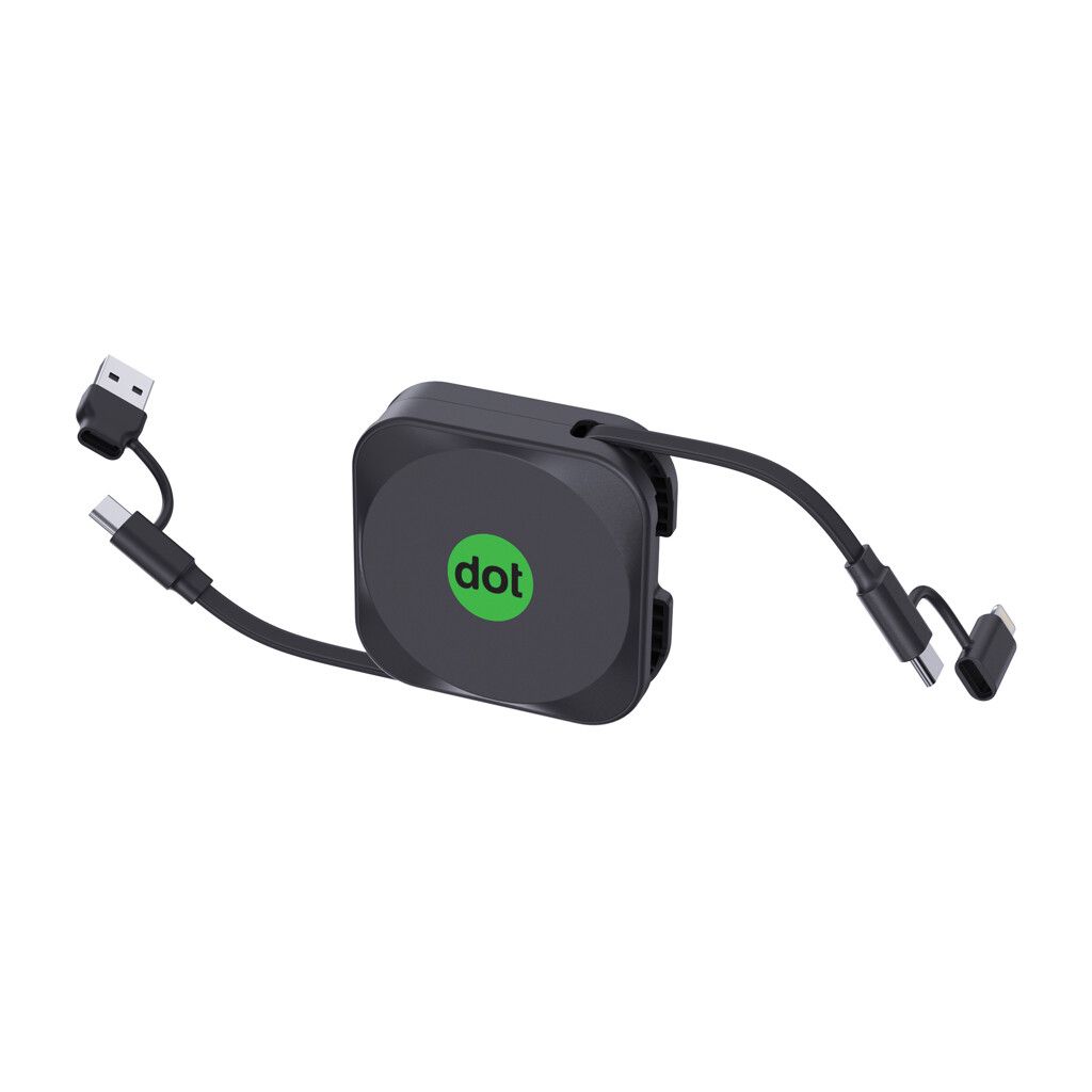 Urban Vitamin San Jose 100W-Halter mit einziehbarem Kabel - schwarz-480