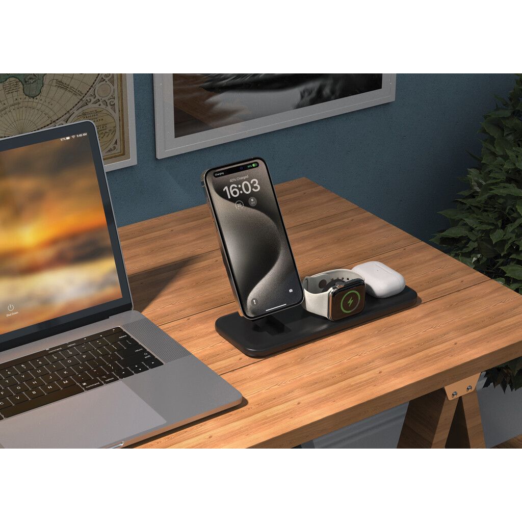 Urban Vitamin Torrance 3-in-1 15W-RCS-Magnetladegerät - schwarz-715