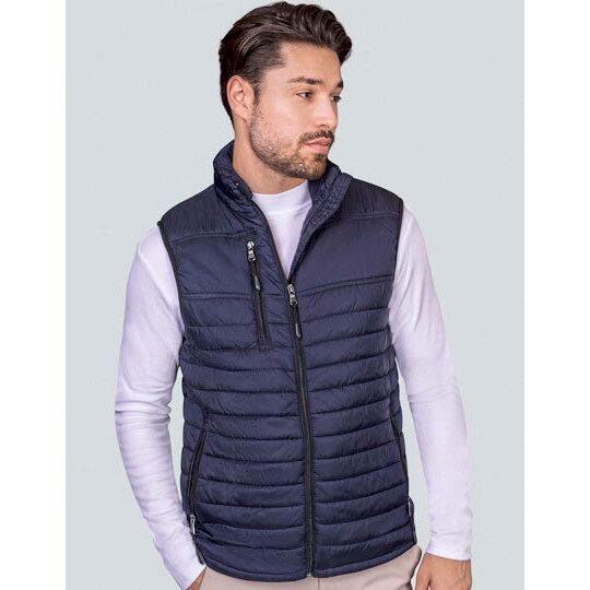 Men´s Hooded Performance Body Warmer - black-994