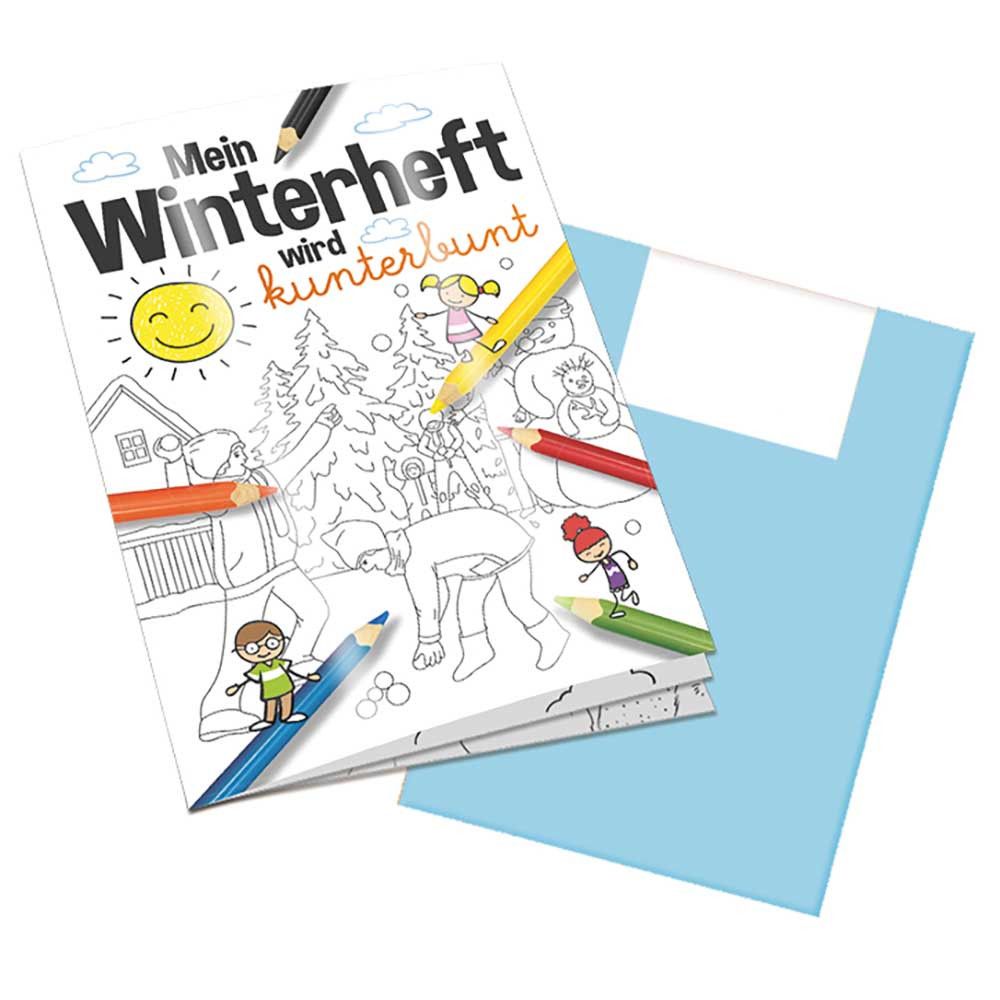 Malbuch / Mal-Set A6 - Winter - Malbuch neutral-698
