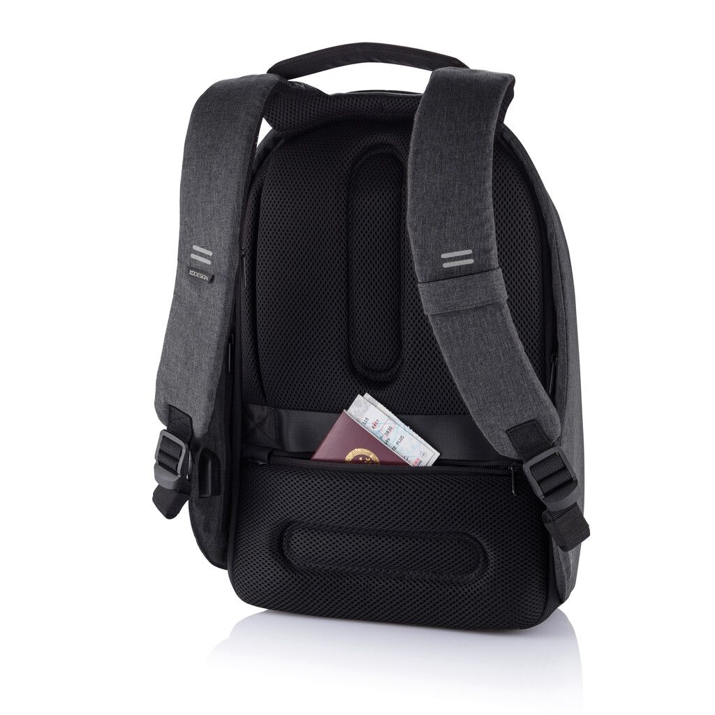 Bobby Hero Small Anti-Diebstahl-Rucksack - anthrazit-824