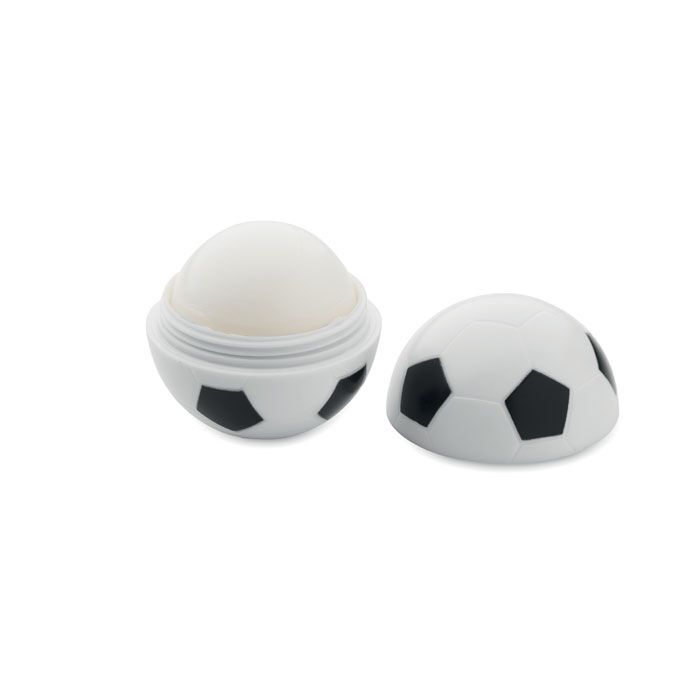 Lippenbalsam Fußball BALL - weiß - schwarz-729
