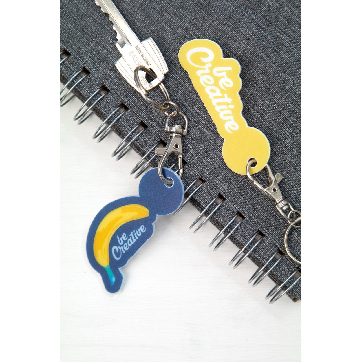 ColoShop Creative Einkaufswagen-Chip/Schlüsselanhänger - weiß-10