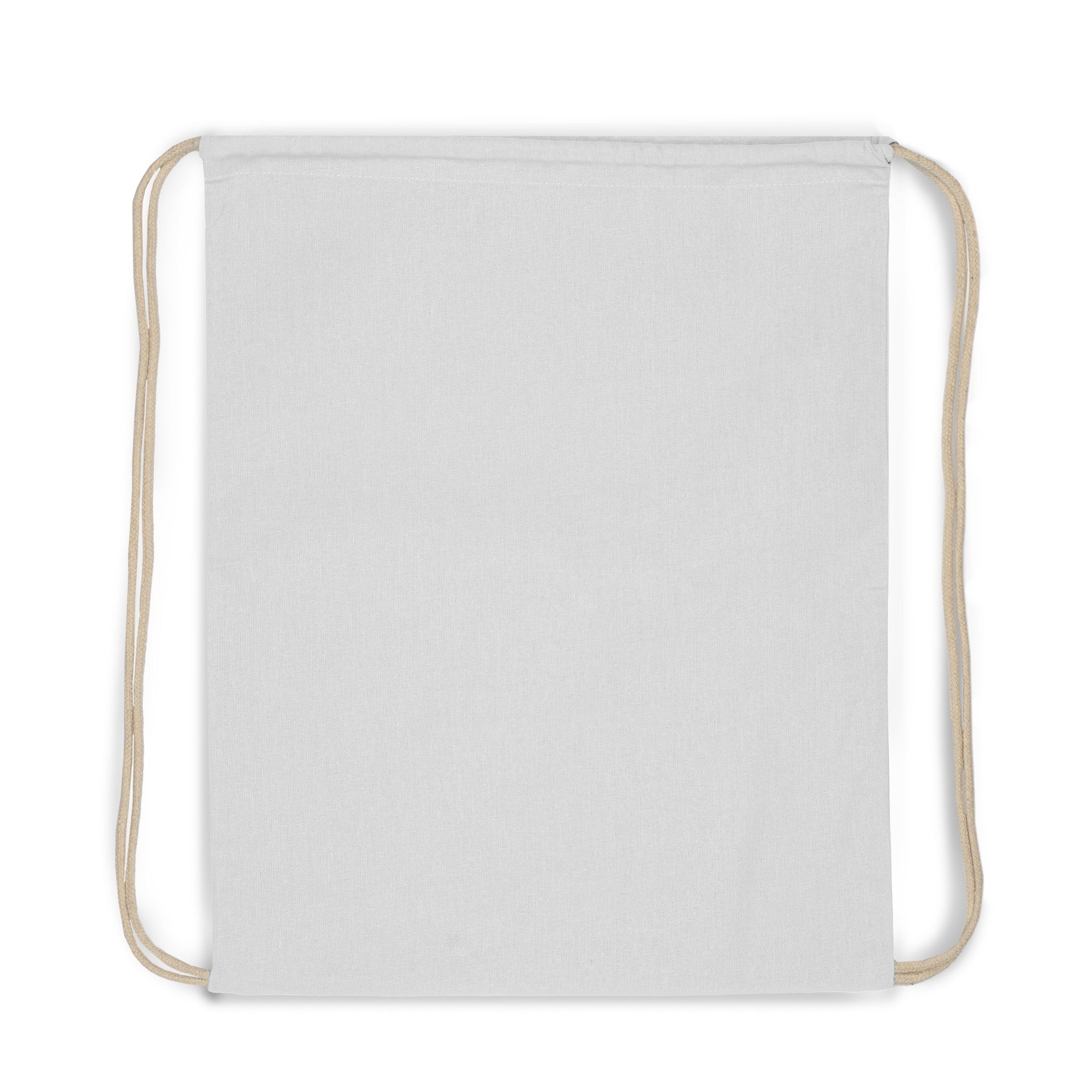 Kordelzugbeutel baumwolle OEKO-TEX® 140g/m² 35x45cm - weiss-987