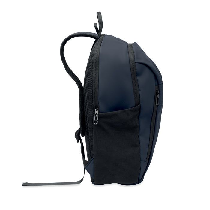 15" Laptop-Rucksack PU KOROVIN - marineblau-608