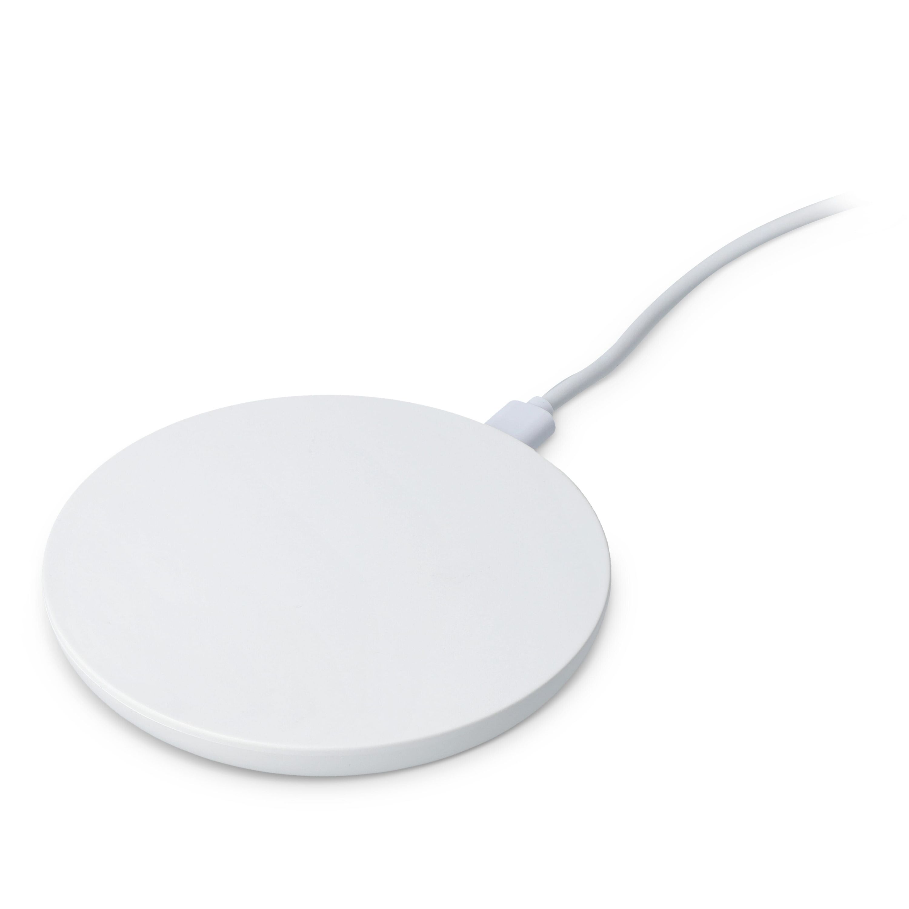 Kabelloses Schnellladegerät 15 W mit LED-Anzeige - weiss-286