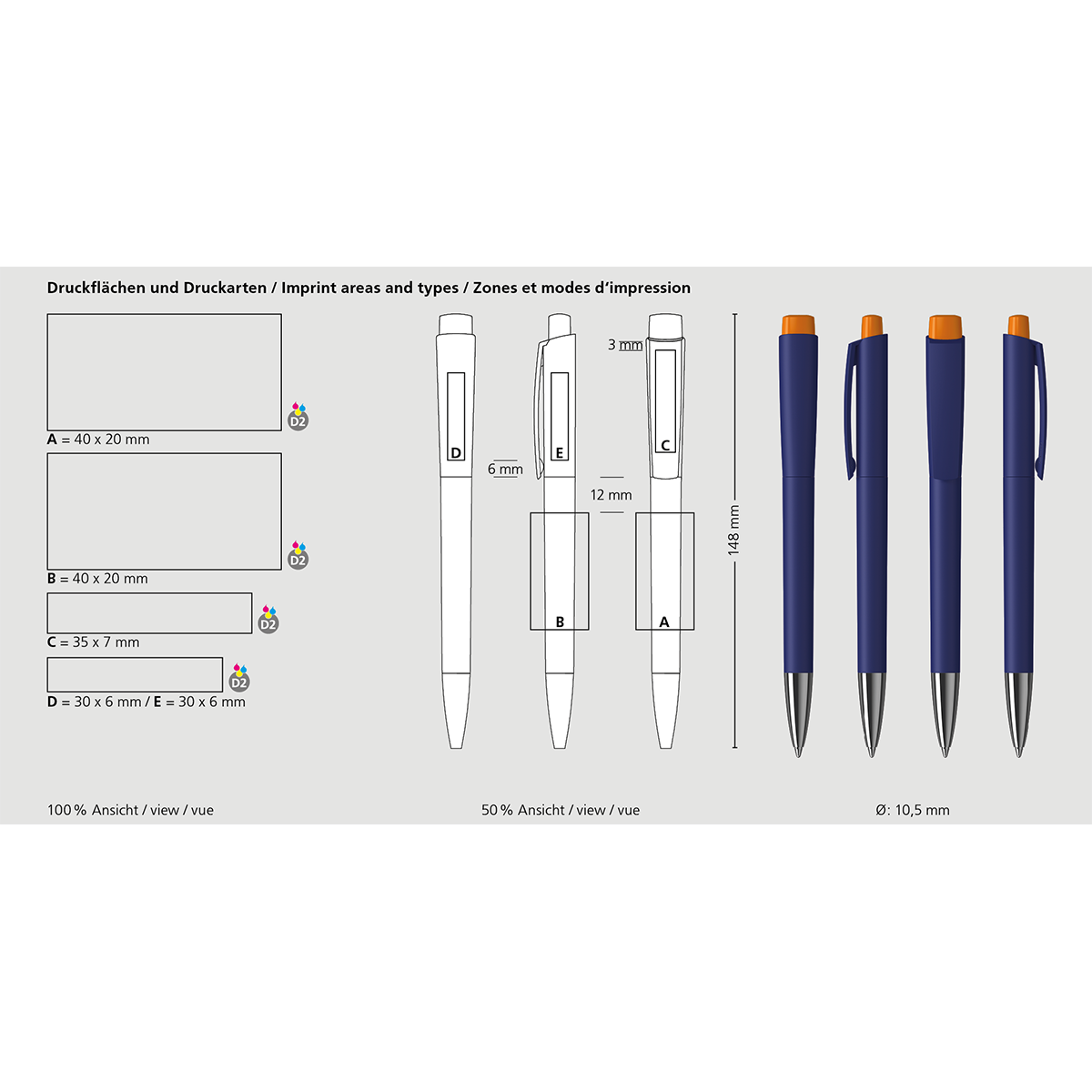 Druckkugelschreiber Zeno softtouch/high gloss Mn - softtouch dunkelgrün - dunkelgrün-908