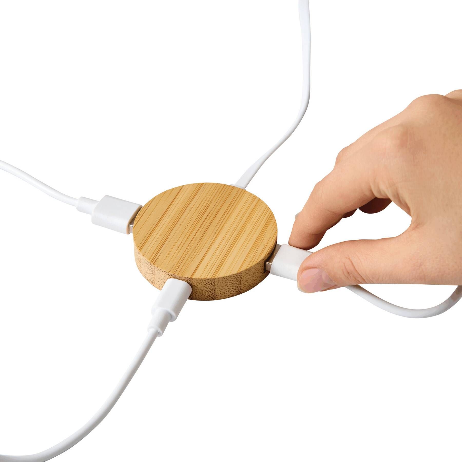USB Hub MULTIPLIER CIRCLE - braun-328
