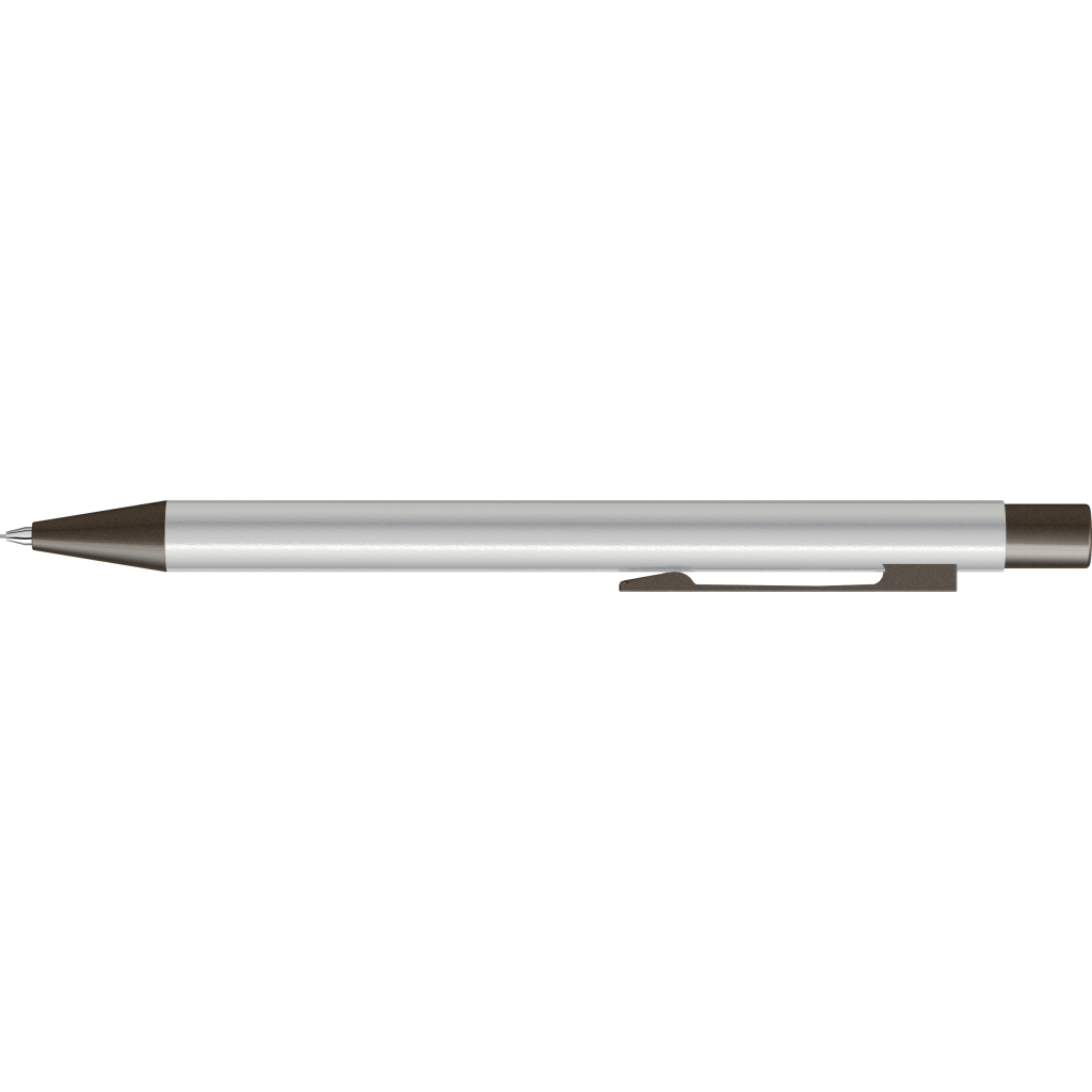 Straight B Druckbleistift - silber-359