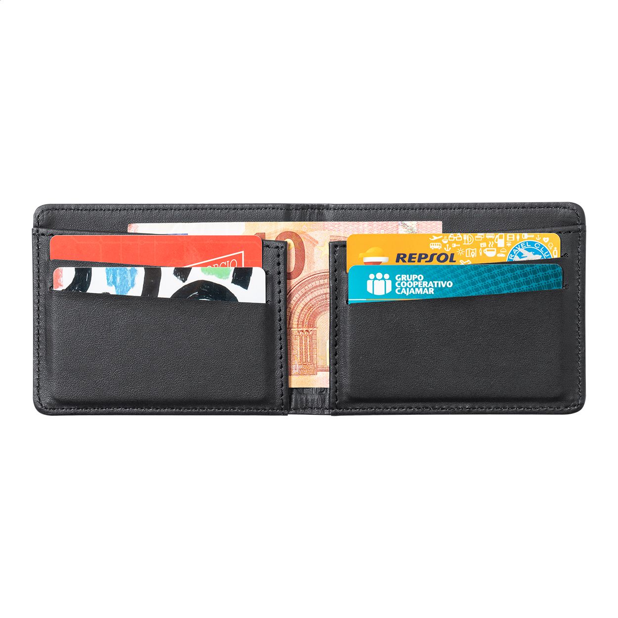 RPET Portemonnaie Kenxo - schwarz-651