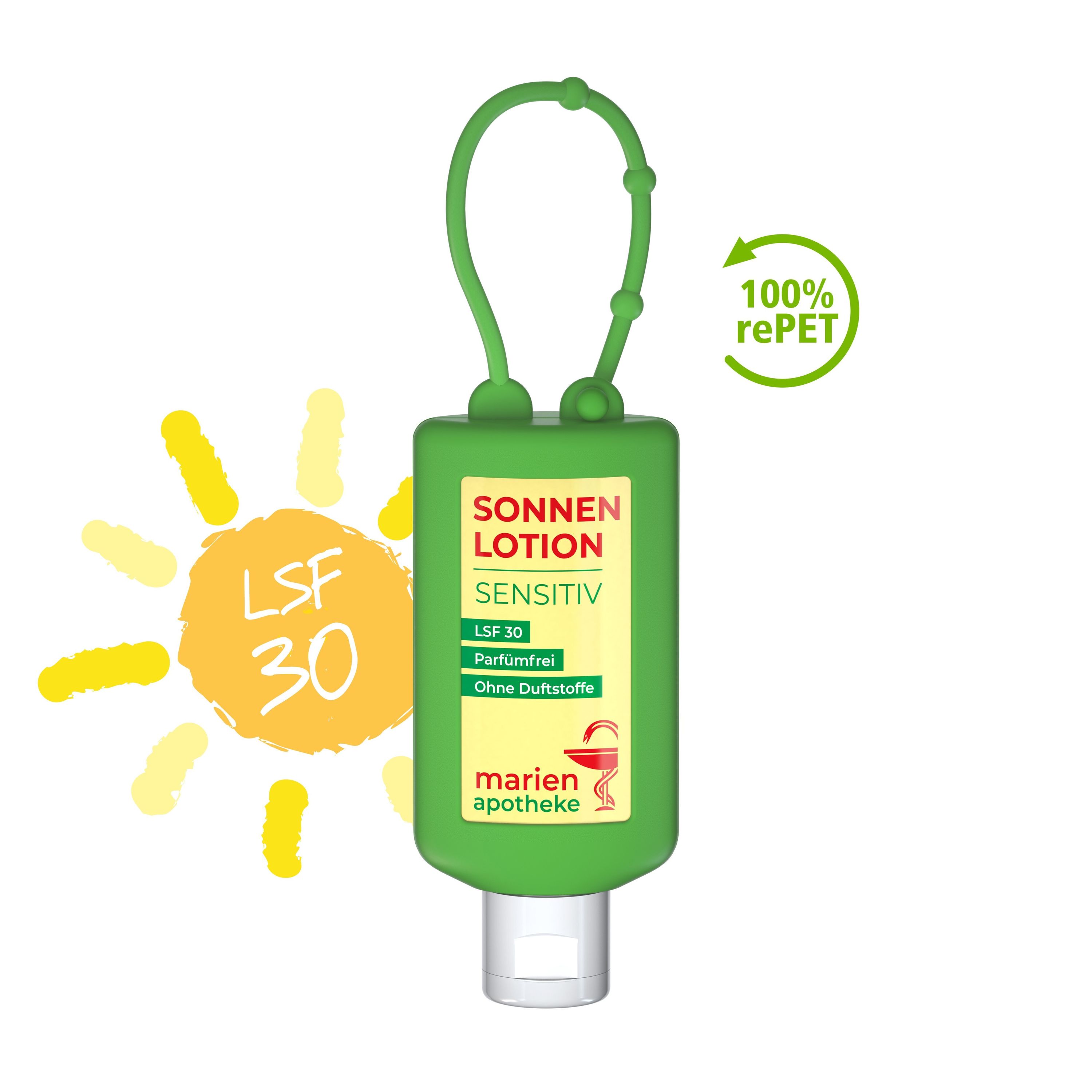 50 ml Bumper Sonnenmilch LSF 30 (sensitiv) Body Label-354
