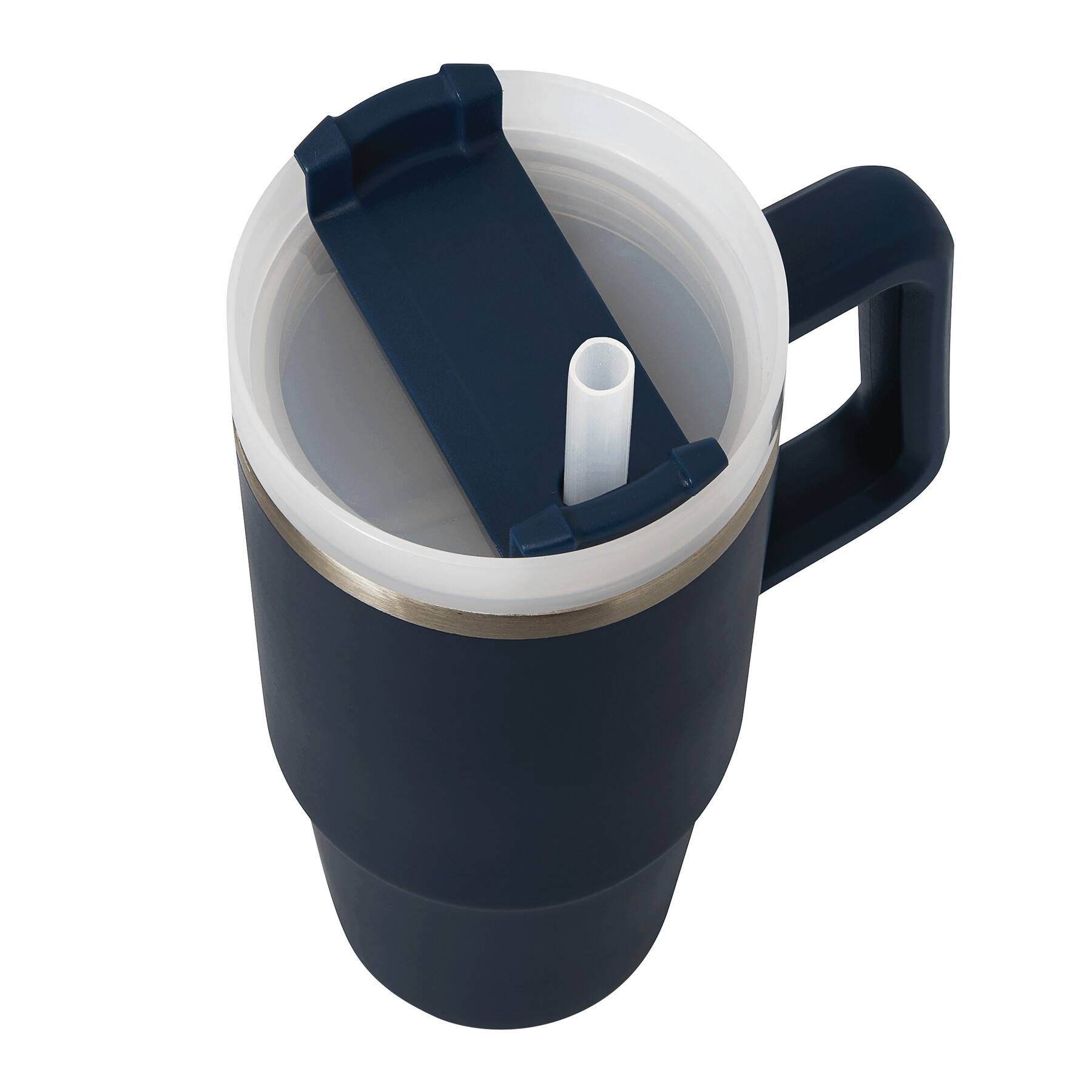 Vakuum-Trinkbecher DRINK DELUXE - marineblau-651
