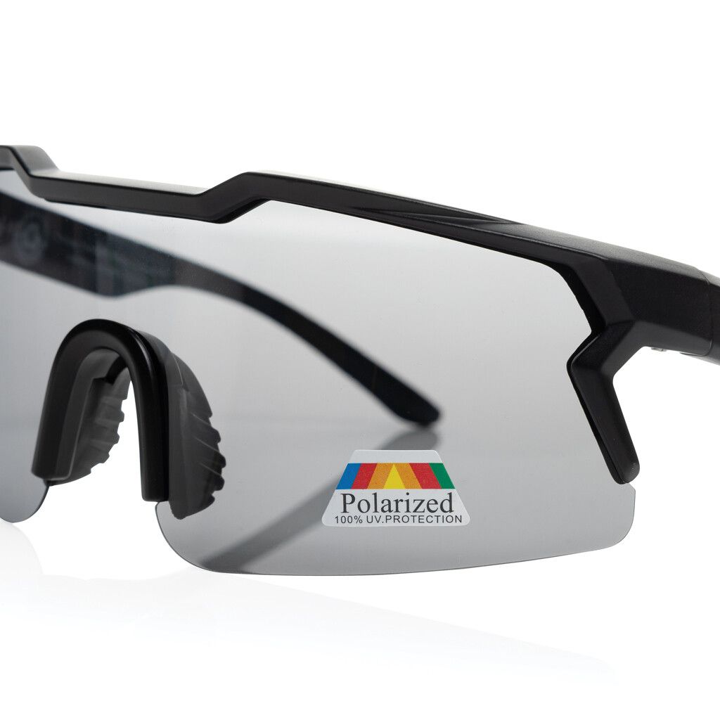 SproShield RCS Sportbrille mit polarisierten Gläsern - schwarz-480