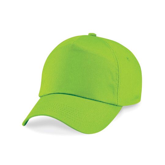 Junior Original 5 Panel Cap - lime green-464