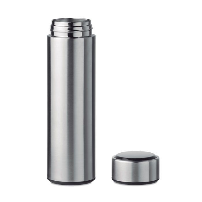 Isolierkanne 450ml mit C° POLE - mattsilber-247