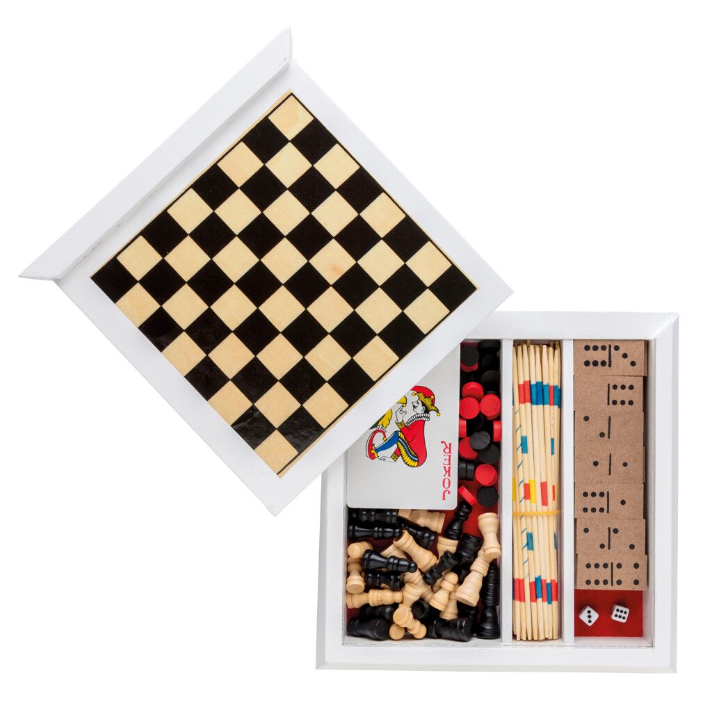 5-in-1 Spieleset - weiß-733