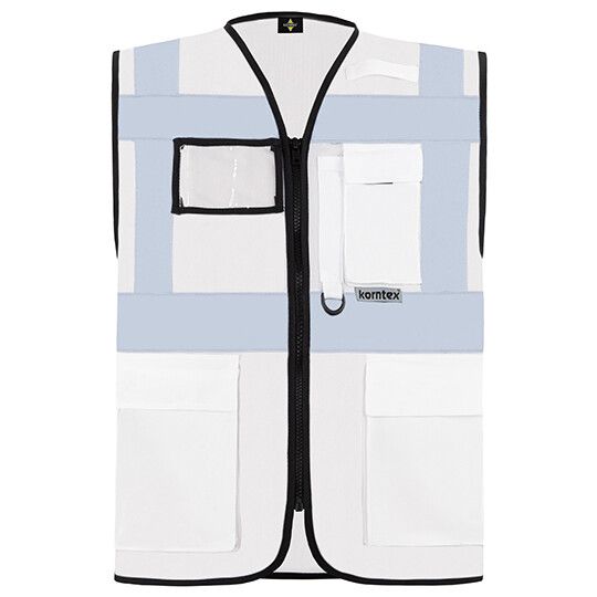 Executive Multifunctional Safety Vest Berlin - white-596
