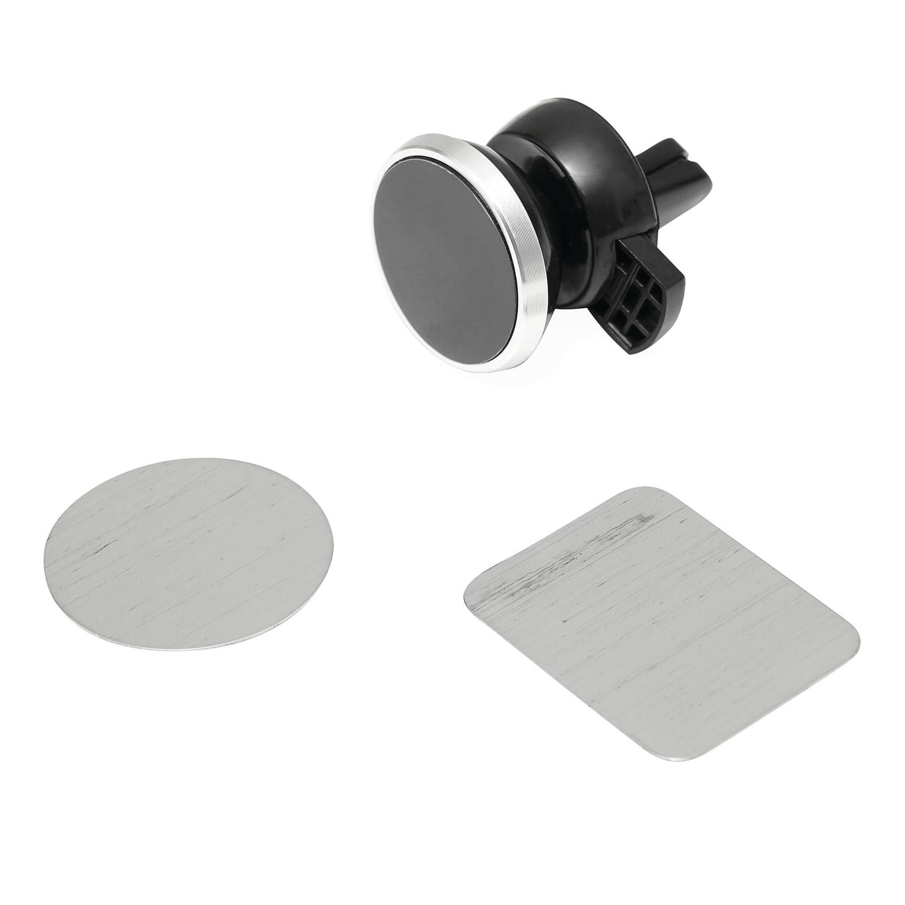 Magnet Telefonhalter FLUX - schwarz - silber-390