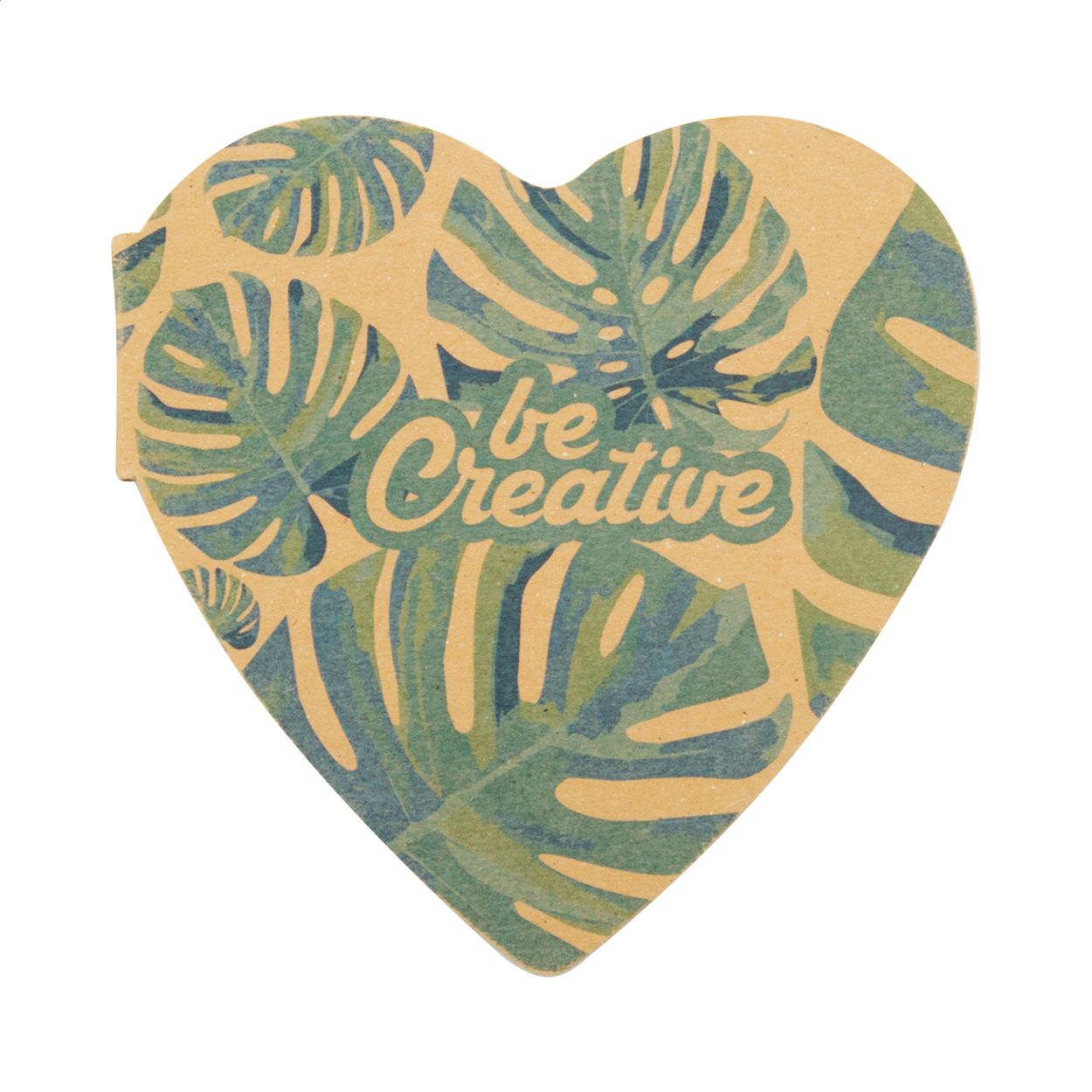 CreaStick Heart Eco Individuelle Haftnotizen - natur-795