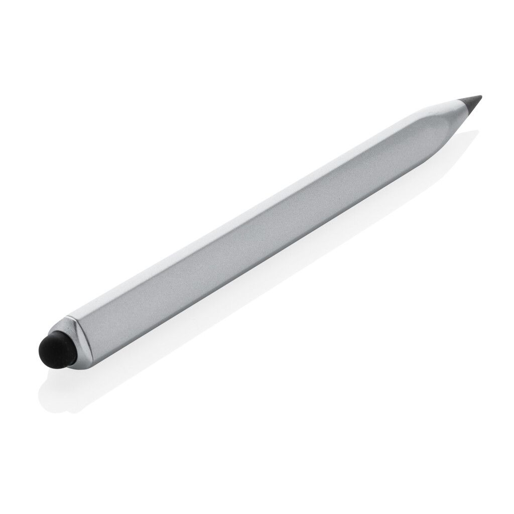 Eon Infinity Multitasking Stift aus RCS recycelt. Aluminium - silber-750