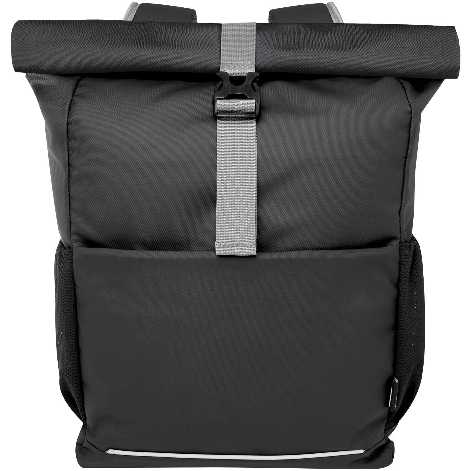 Aqua 15" wasserabweisende Fahrradtasche aus GRS Recyclingmaterial 20 L - schwarz-520