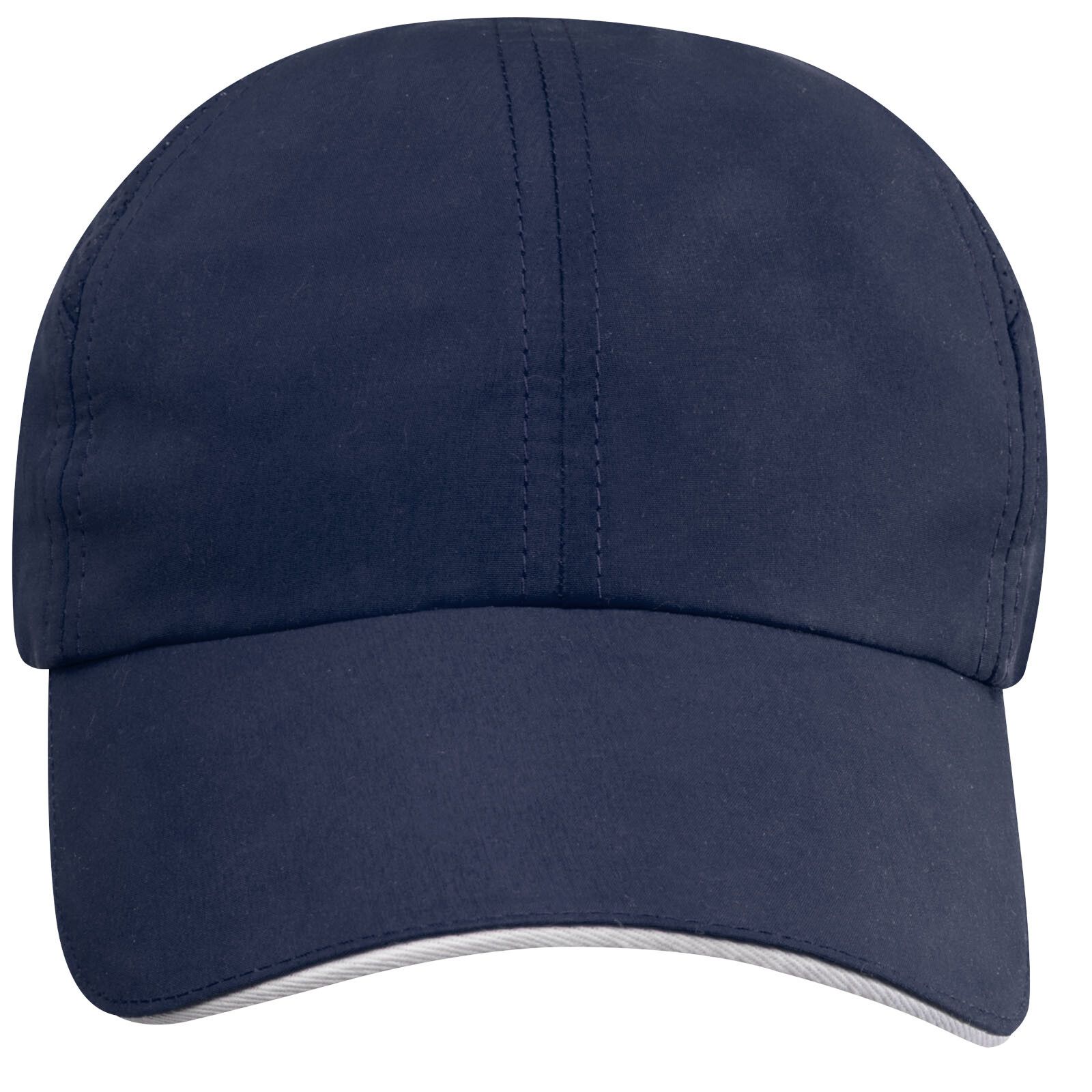 Morion GRS recycelte Cool Fit Cap mit sechs Segmenten - navy - 0-23