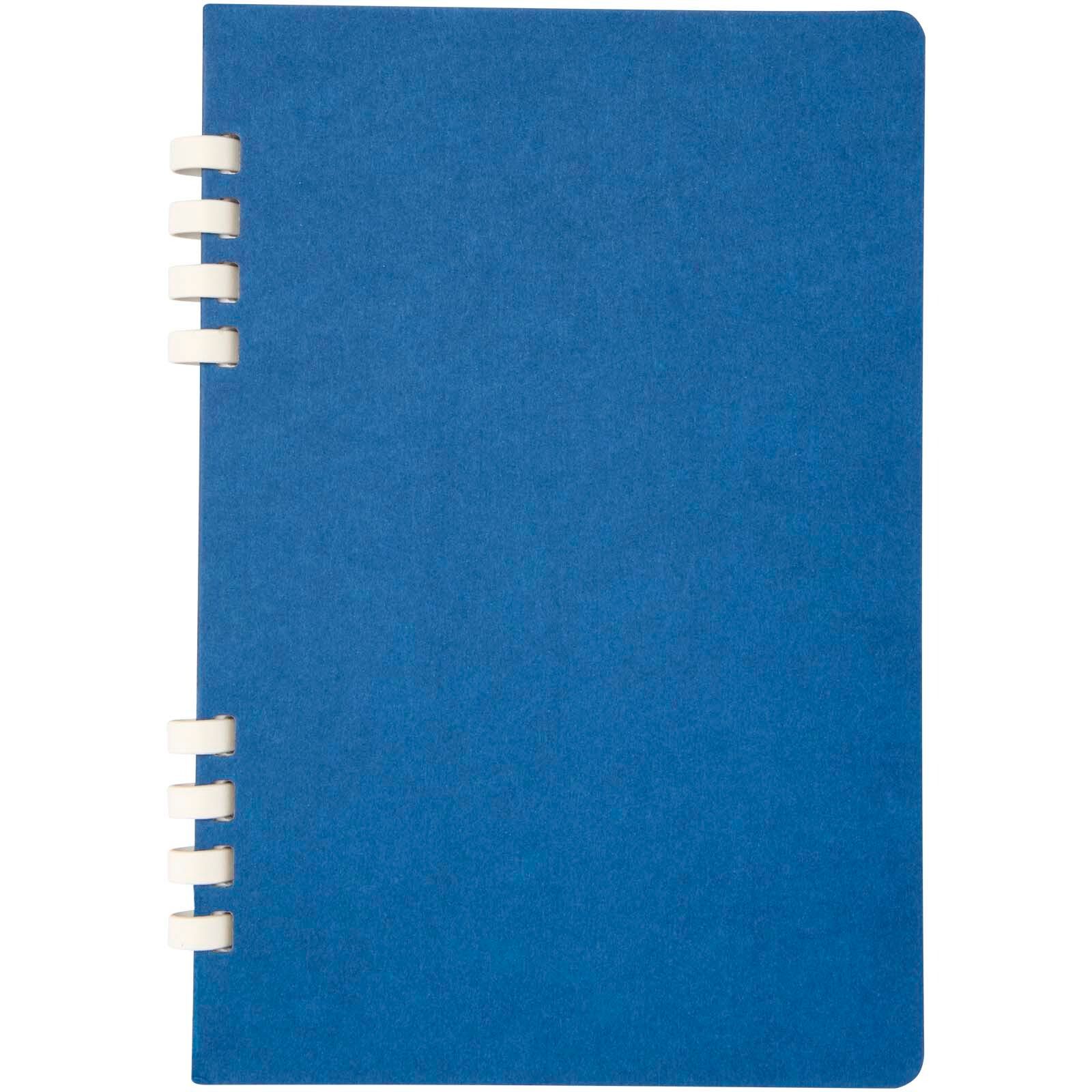 Fil A5 Hardcover RCS recyceltes Spiralnotizbuch - navy-894