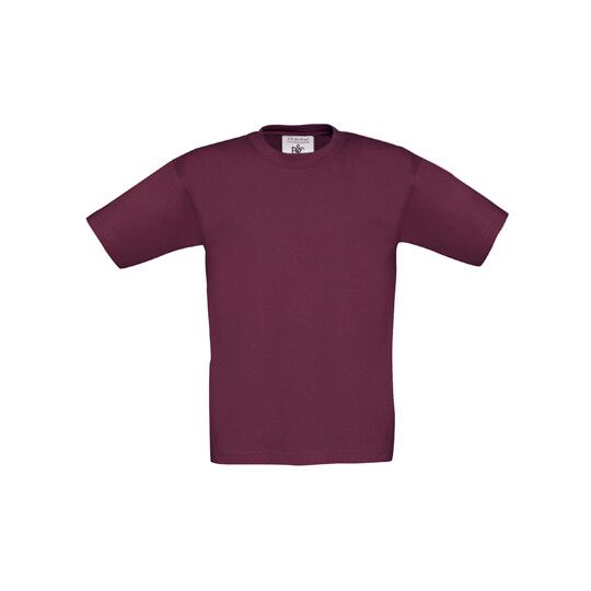 Kids´ T-Shirt Exact 150 - burgundy - 7/8 (122/128)-419