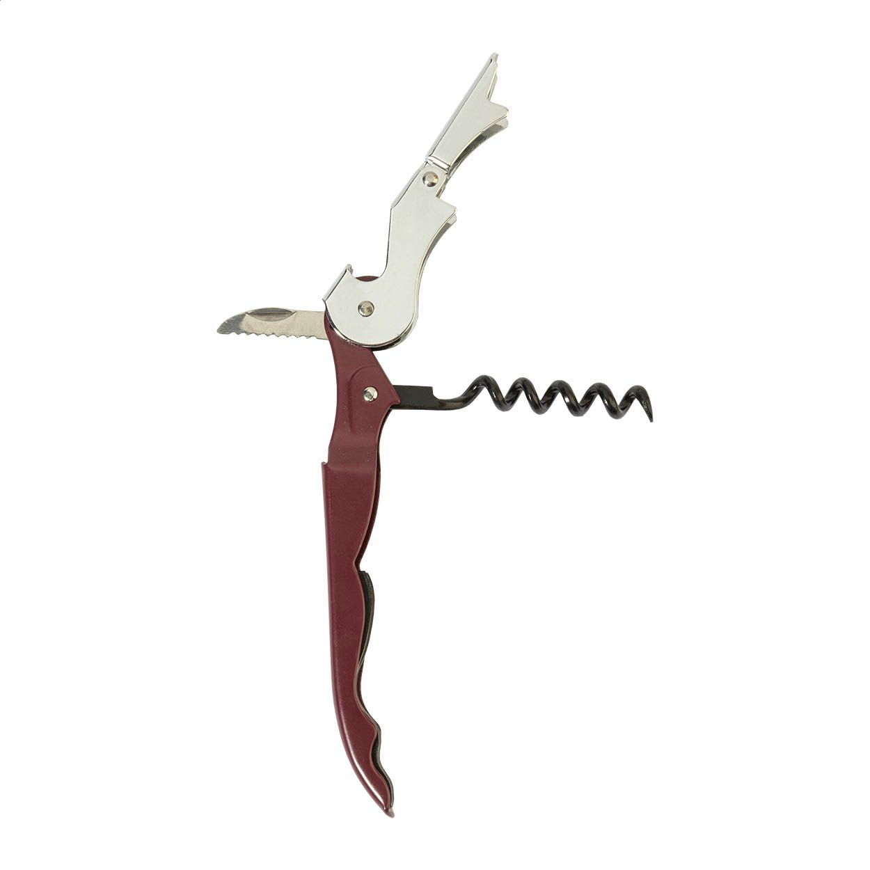 Umbria Kellnermesser - burgund - silber-833