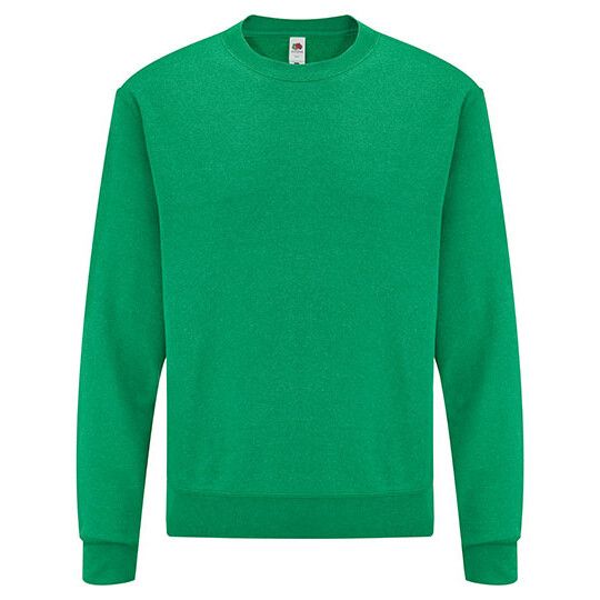 Classic Set-in Sweat - heather green-29
