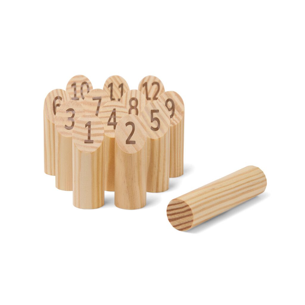 VINGA Muge Mini Zahlen-Spiel - braun-438