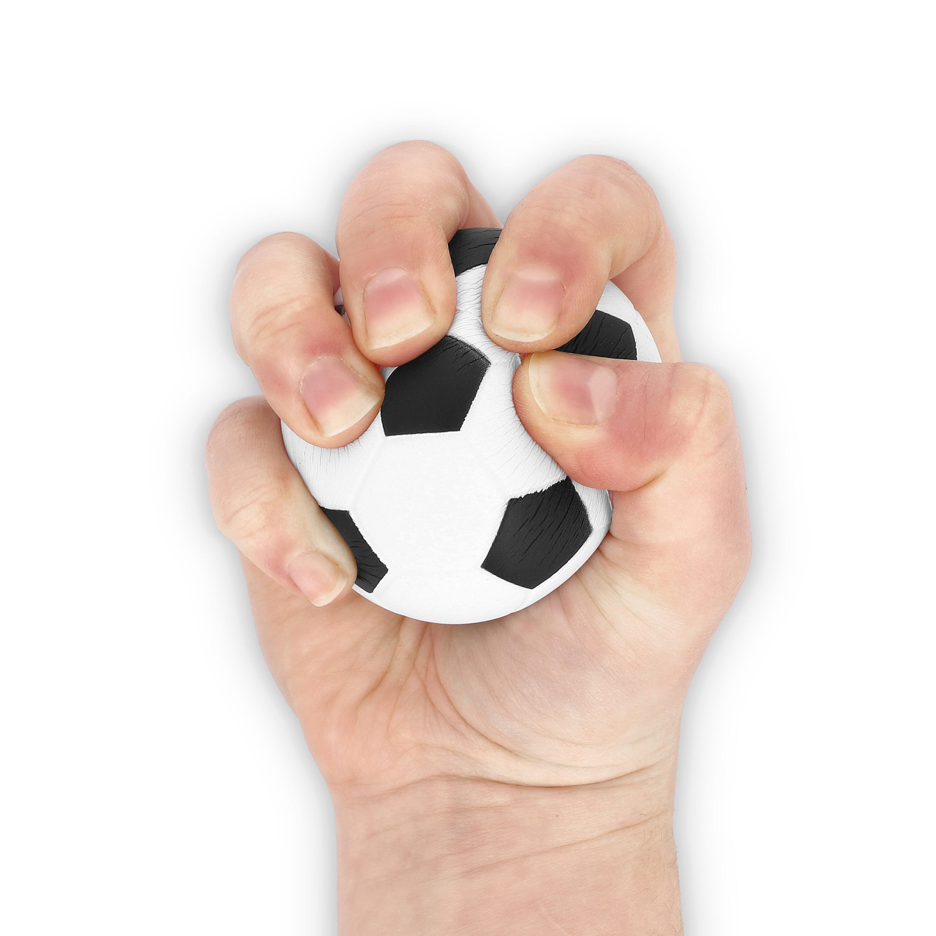 Anti-Stress-Fußball Ø 6cm - weiss-854