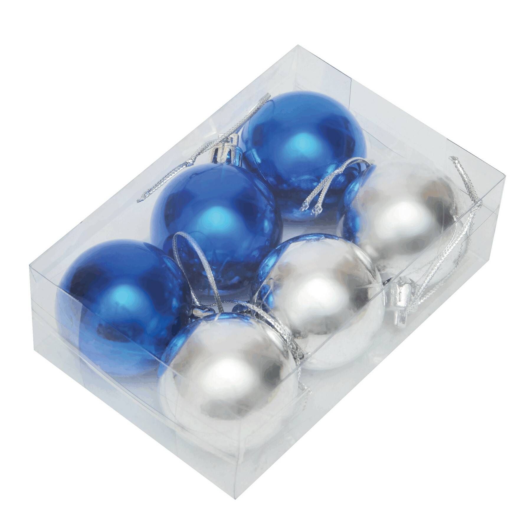 blau - silber