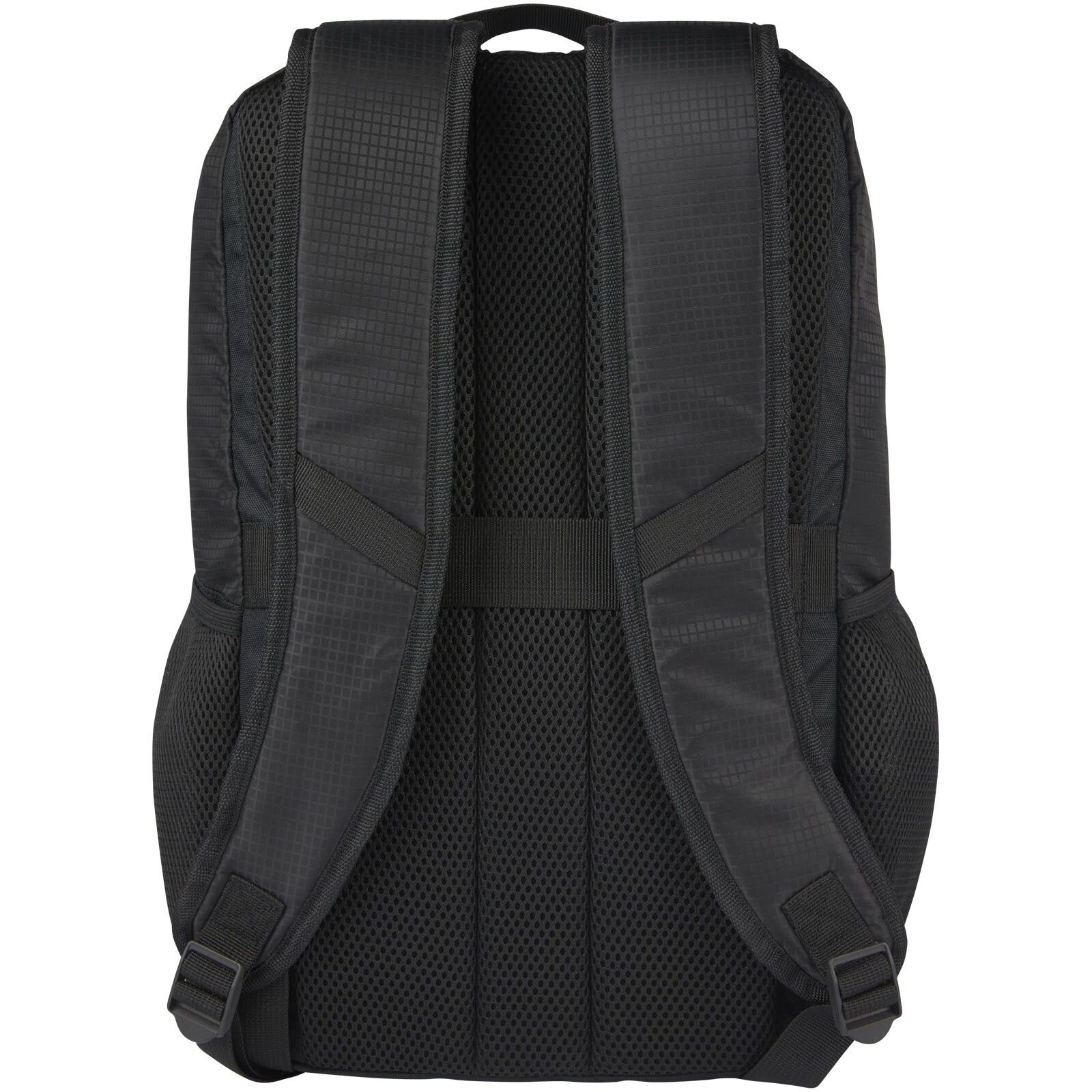 Trailhead 15" GRS recycelter zweifarbiger Laptop-Rucksack 14 L - schwarz -  grau-249