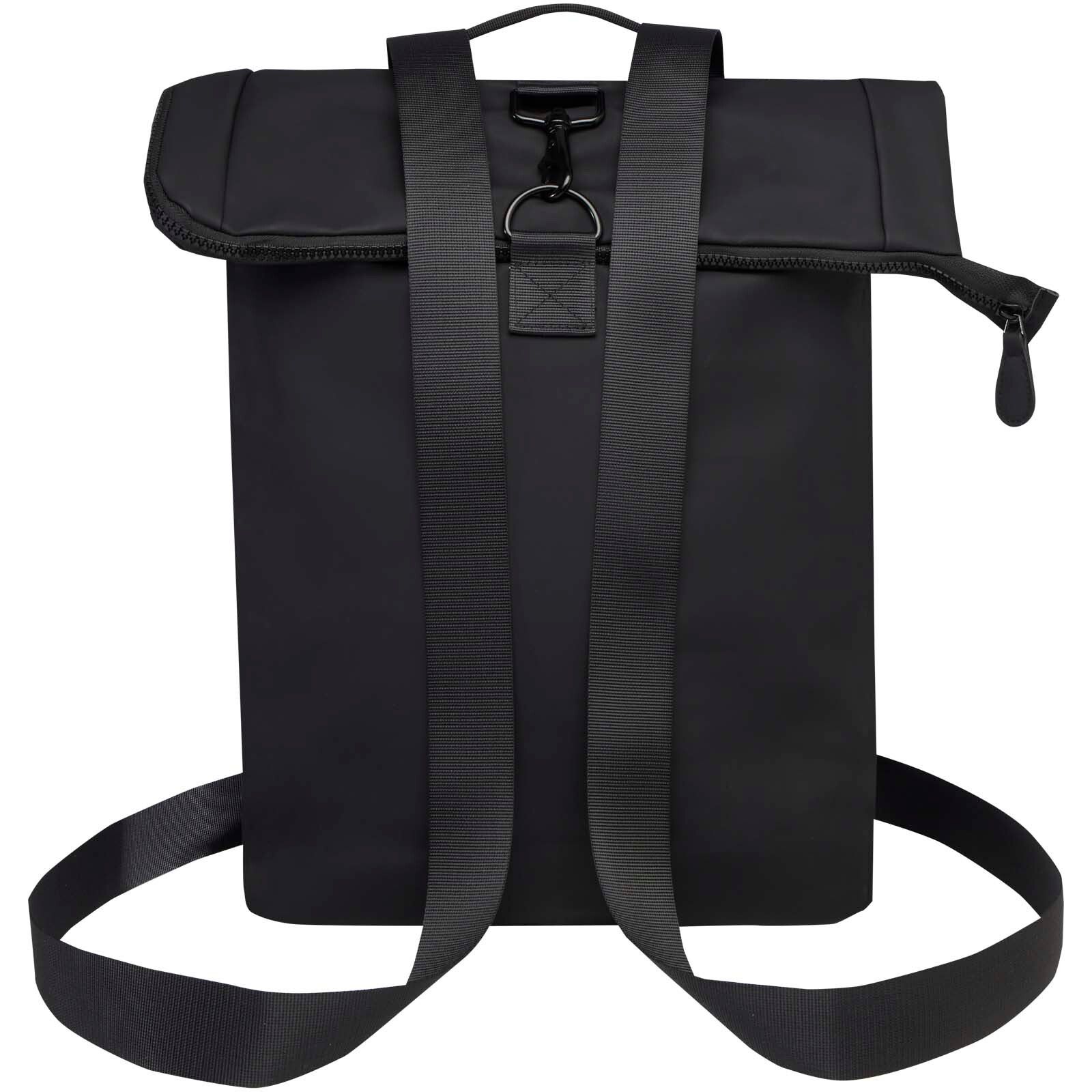 Turner 15,6" GRS-recycelter Rolltop Laptop-Rucksack 12 L - schwarz-397