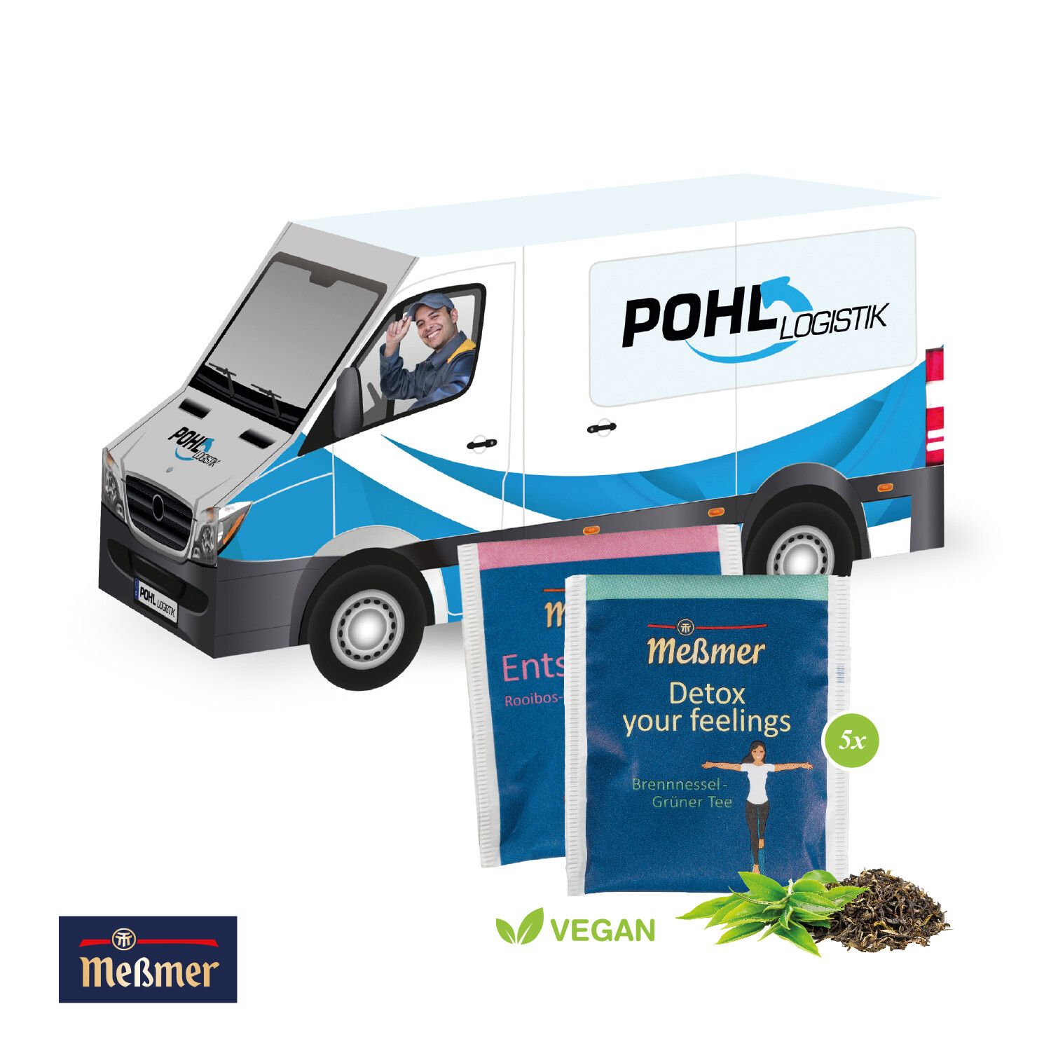 3D Präsent "Transporter" mit Meßmer-682