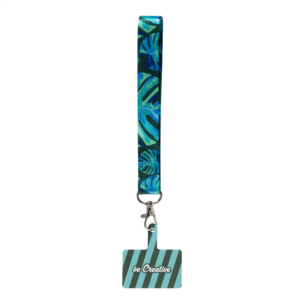 SuboFob Mobile RPET Individuelles RPET Handyhalter-Handgelenkschlaufe - weiß-586