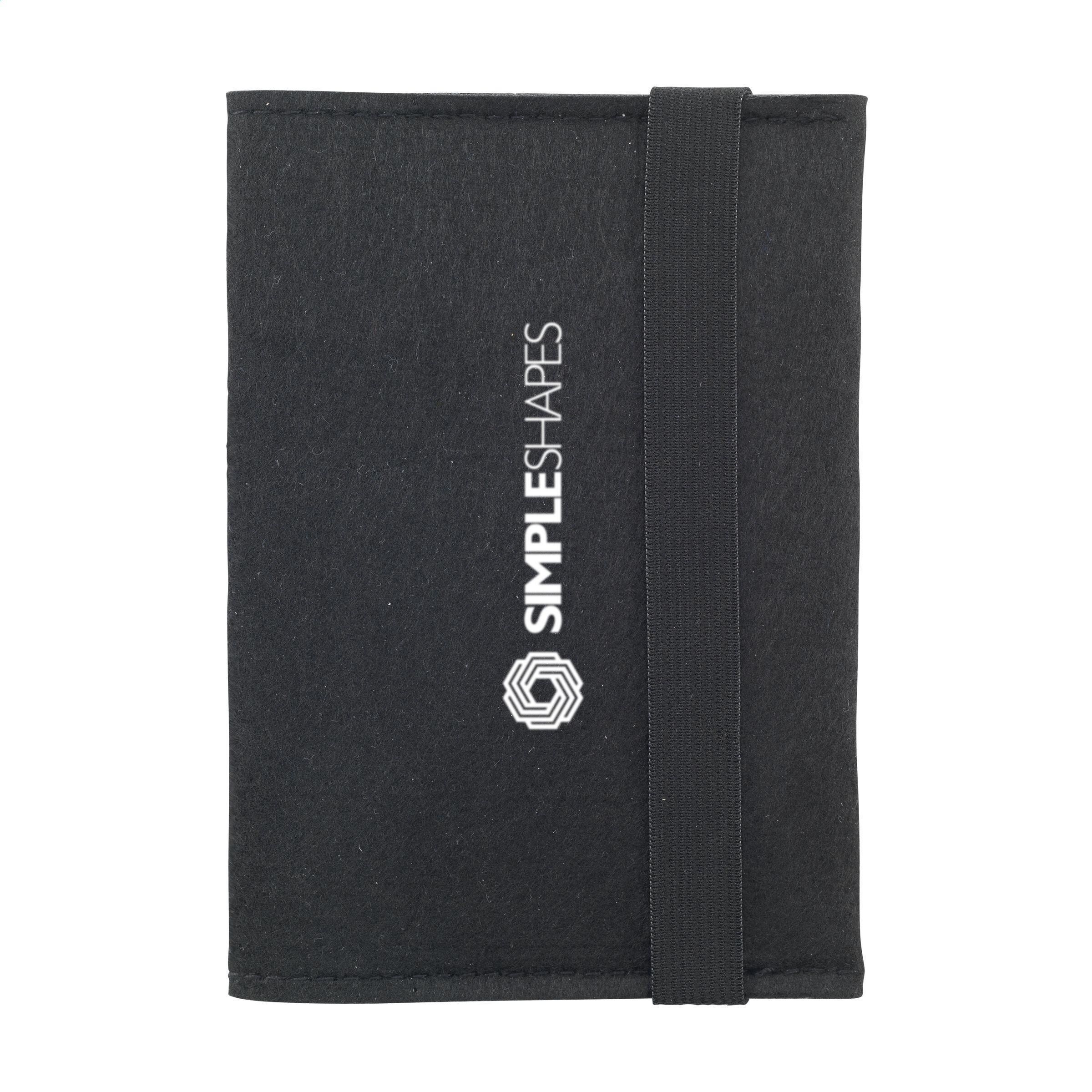 Identify GRS RPET Felt Ausweishülle - schwarz-836