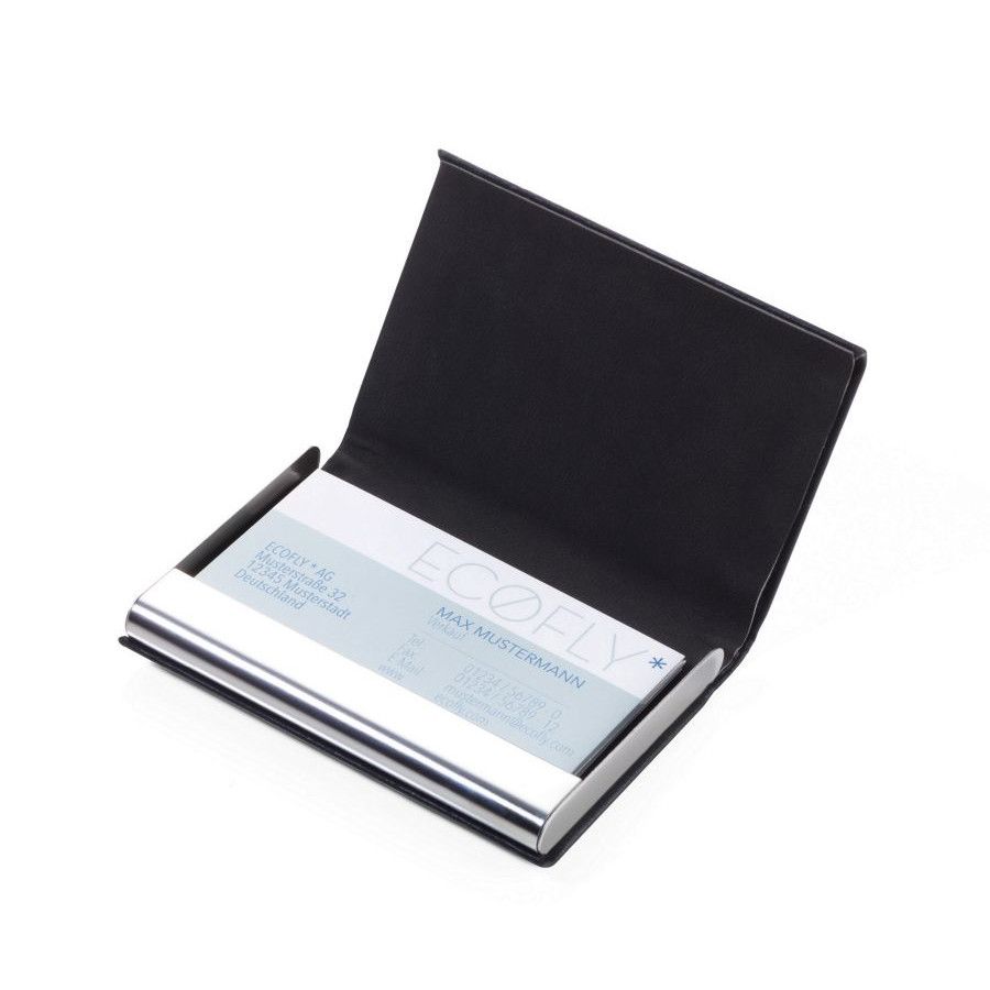 Troika Kreditkartenetui MARBLE SAFE - schwarz-809